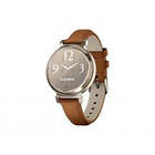 Смарт-годинник Garmin Lily 2 Classic Cream Gold with Tan Leather Band (010-02839-02/60)