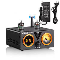 Підсилювач звуку AIYIMA T9 PRO Tube Amplifier + блок живлення 32V. Bluetooth 5.0, RCA, 100Wx2