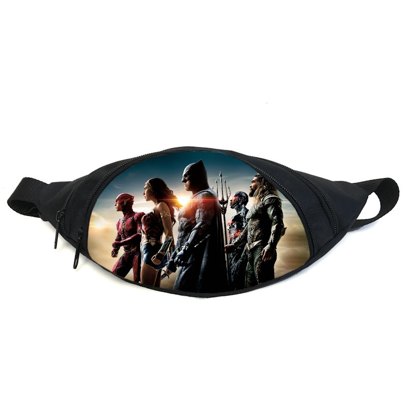 Поясная сумка Бананка Лига Справедливости (Justice League GB 02) Gear Bag черная