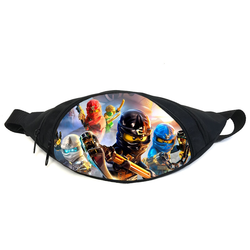 Поясная сумка Бананка Лего Ниндзяго (L Ninjago GB 01) Gear Bag черная
