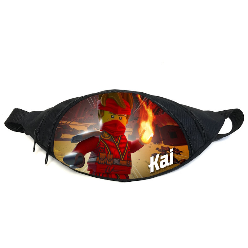 Поясная сумка Бананка Лего Ниндзяго (L Ninjago GB 04) Gear Bag черная