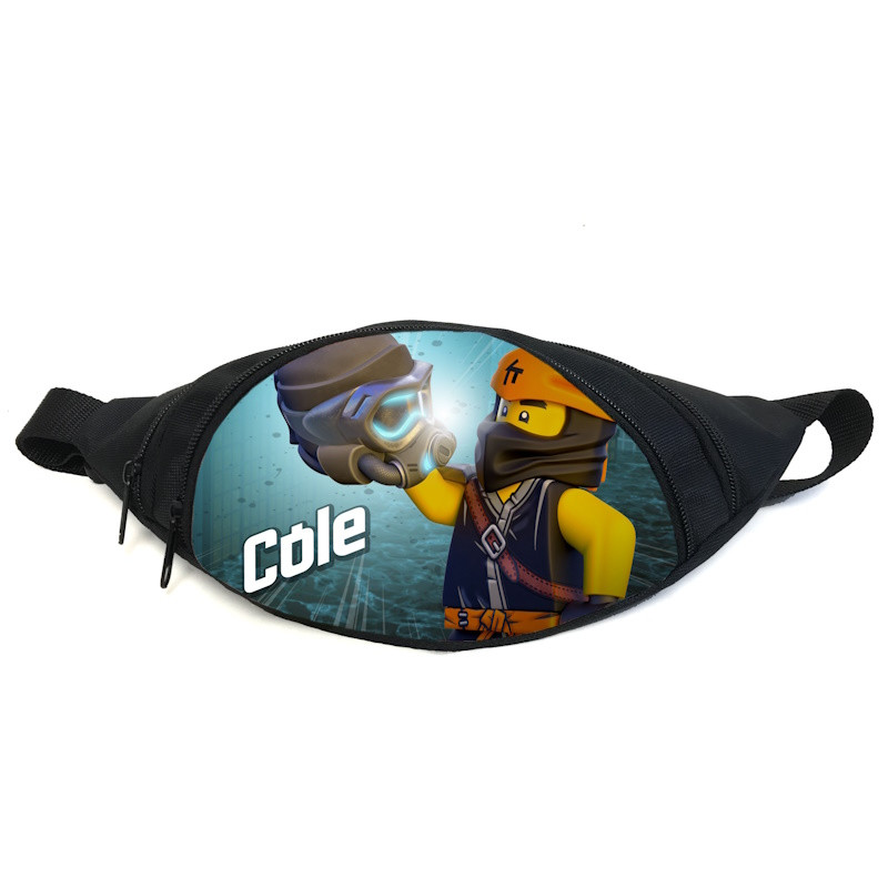 Поясная сумка Бананка Лего Ниндзяго (L Ninjago GB 05) Gear Bag черная