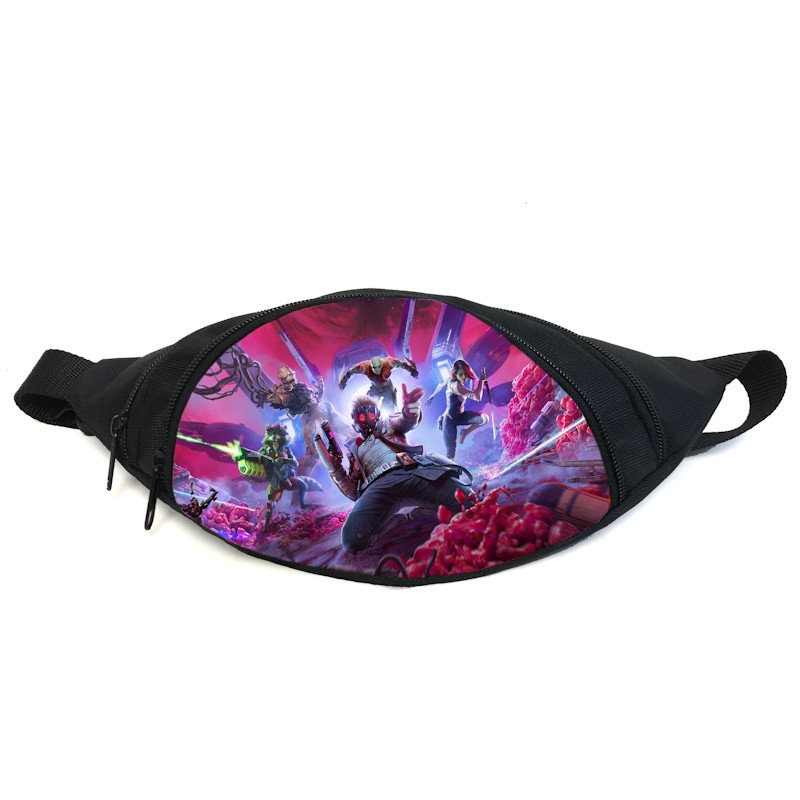 Поясная сумка Бананка Стражи Галактики (Guardians of the Galaxy GB 02) Gear Bag черная