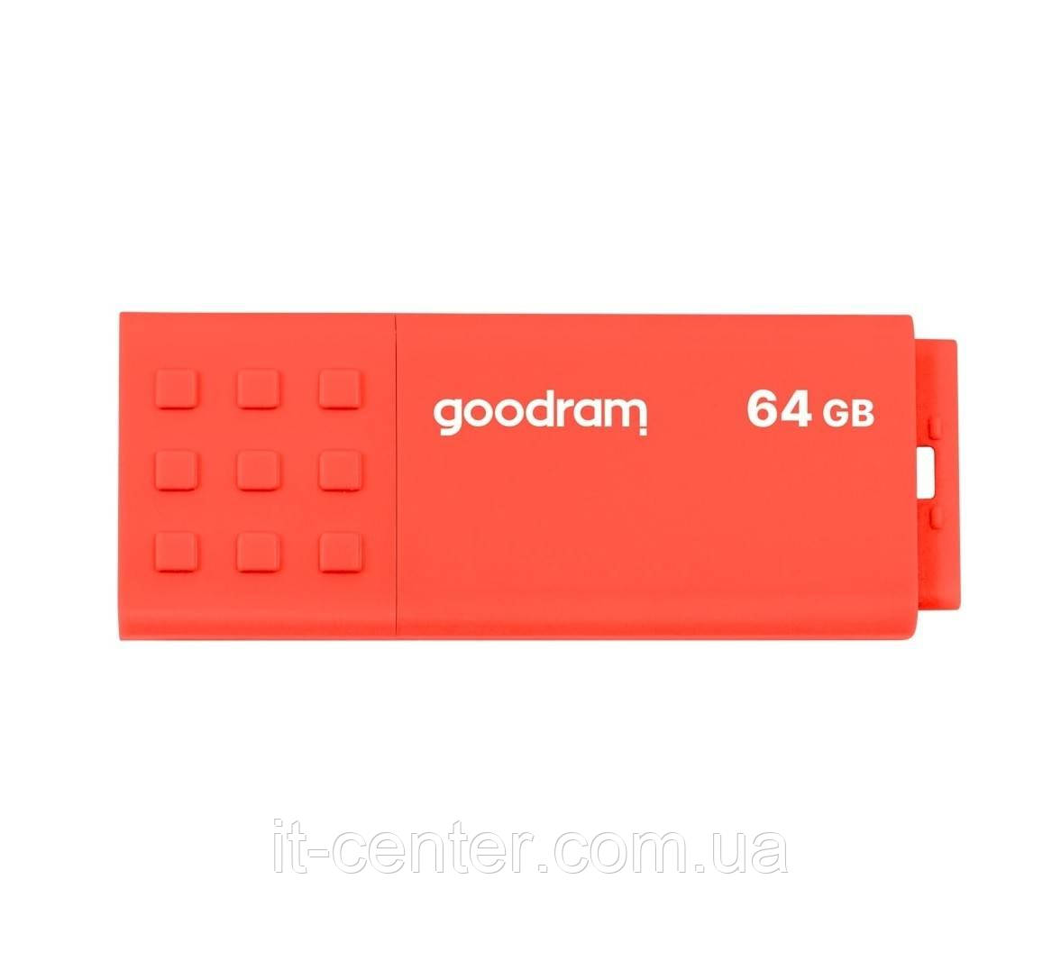 Флеш-накопичувач USB3.2 64GB Goodram UME3 Orange (UME3-0640O0R11)