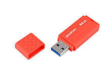Флеш-накопичувач USB3.2 64GB Goodram UME3 Orange (UME3-0640O0R11), фото 5