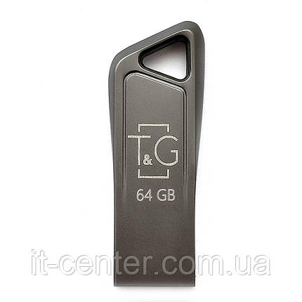 Флеш-накопичувач USB 64GB T&G 114 Metal Series (TG114-64G), фото 3