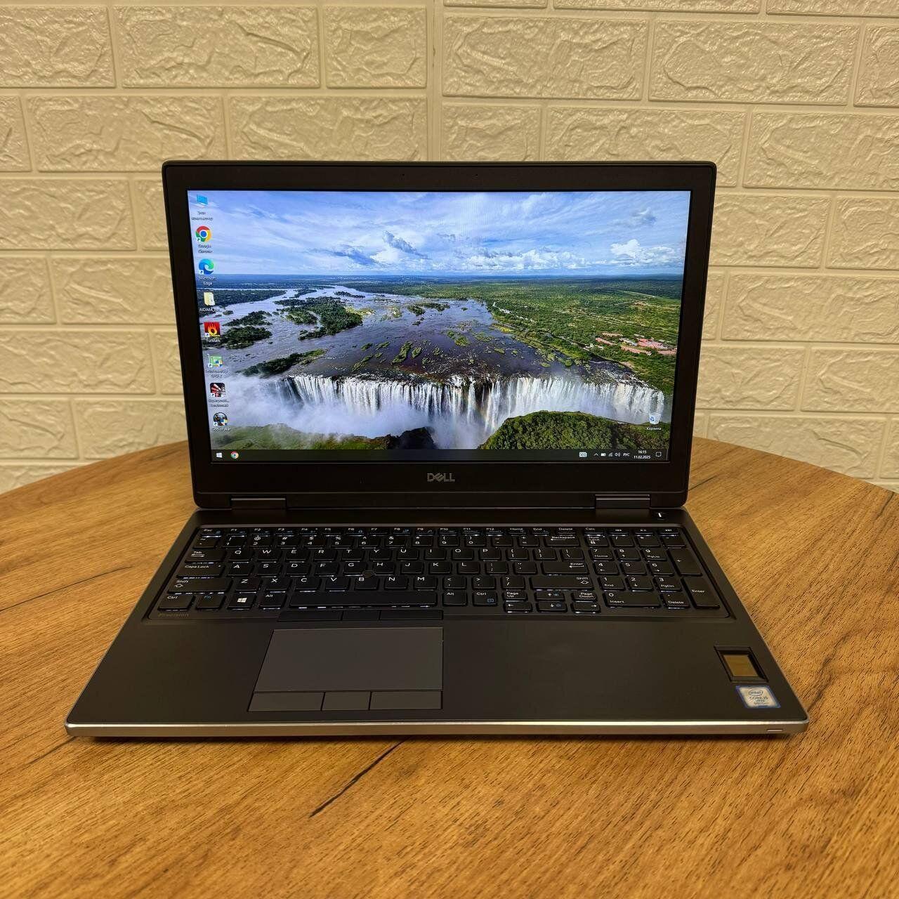 Б/в Ноутбук Dell Precision 7540 15.6" 1920x1080| Core i5-9400H| 32 GB RAM| 512 GB SSD NVMe| Quadro T2000 4GB