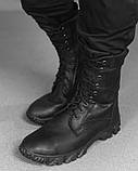 Тактичні черевики all-terrain black 39 41 42 45 46, фото 2