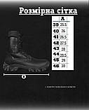 Тактичні черевики all-terrain black 39 41 42 45 46, фото 7