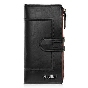 Жіночий гаманець Kingdushi 19x9x3 см / Гаманець-клатч / Жіночий портмоне