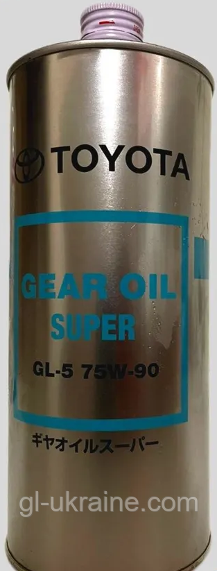 Трансмісійна олива Toyota Gear Oil Super GL-5 75W-90, 1л (08885-03106)
