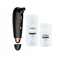 Набір Вакуумний очищувач шкіри та пор SKINCLEANER 9.0 BL + Гідратуючий гель Hydration Gel + Заспокійлива маска