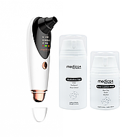 Набір Вакуумний очищувач шкіри та пор SKINCLEANER 9.0 WT + Гідратуючий гель Hydration Gel + Порозвужувальна