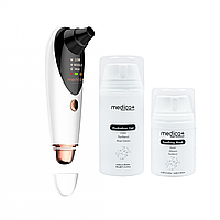 Набір Вакуумний очищувач шкіри та пор SKINCLEANER 9.0 WT + Гідратуючий гель Hydration Gel + Заспокійлива маска
