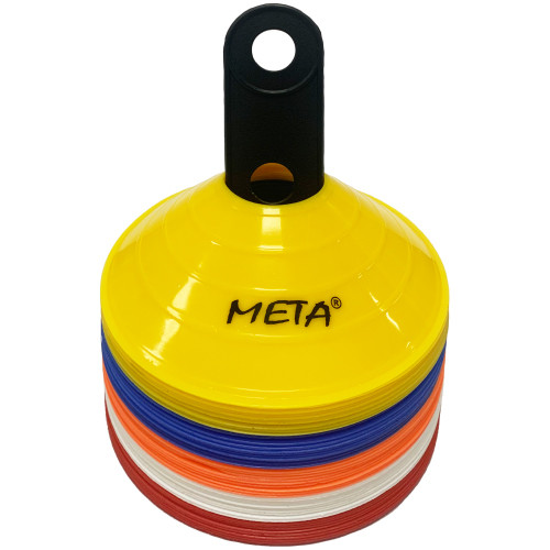 Набір розмічальних фішок Meta Training Space Marker Set of 50 OFSM, жовтий, синій, помаранчевий, білий, фото 1