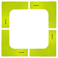 Набір плоских кутових фішок-маркерів Meta Flat Corner Marker Set of 4
