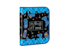 Папка для тетр.B-5 на змейке (картон) №14059 "Play zone" Kidis