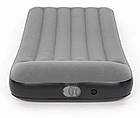 Односпальний надувний велюровий матрац 188х99х30 см з вбудованим USB насосом Bestway 671BQ, фото 10