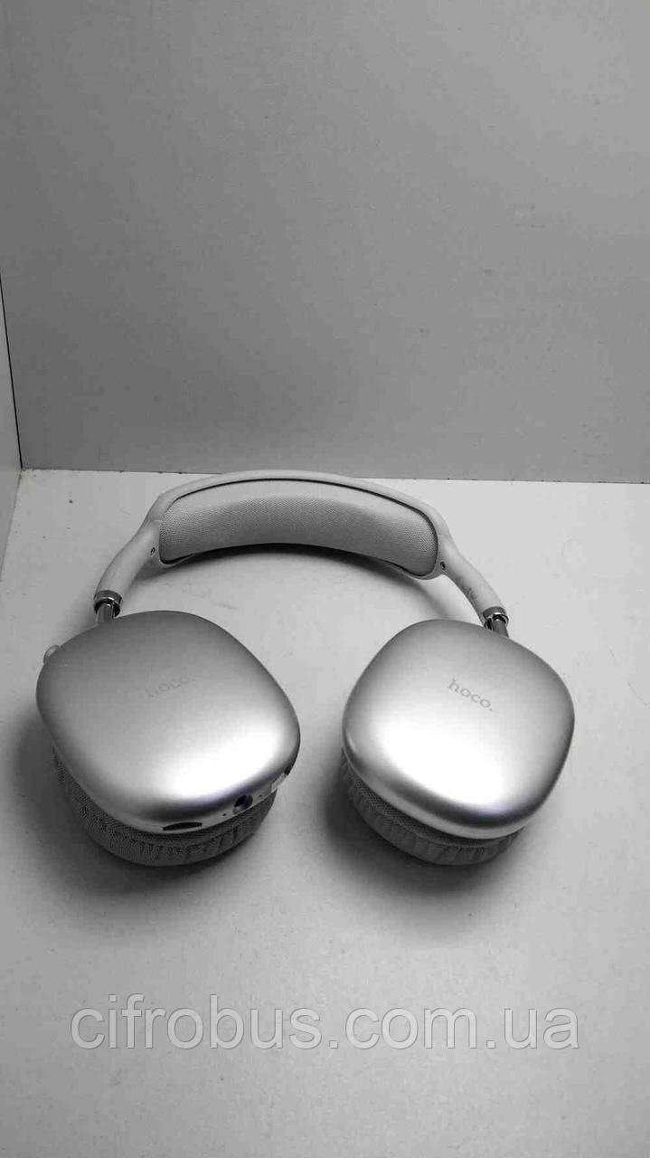 Наушники Bluetooth-гарнитура Б/У Bluetooth Headphones Hoco W35 Air Triumph Silver, фото 1