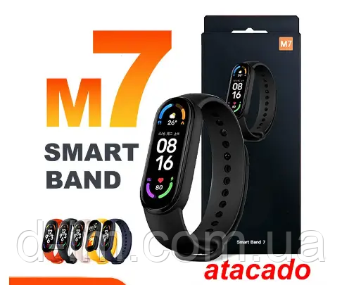 Фітнес-браслет Smart Band M7 (Тільки чорний)