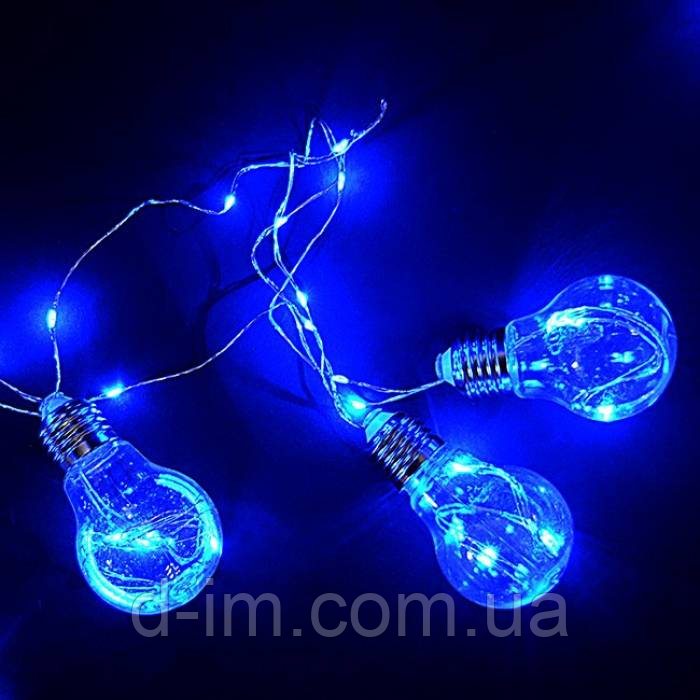 Гірлянда Едісона 75LED (RD9009) 2,5 метра Колір LED - Синій 220v