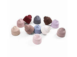 Шапка р.50-52 Лаванда В'язана Лансар (175) 9130 ТМ GLORY KIDS