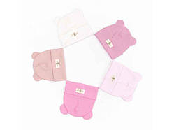 Шапка р.46-50 Персик трикотажна Деммі 4114 ТМ GLORY KIDS