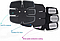 Міостимулятор для м'язів EMS TRAINER 3pcs Abdominal muscle patch 223-32, фото 6