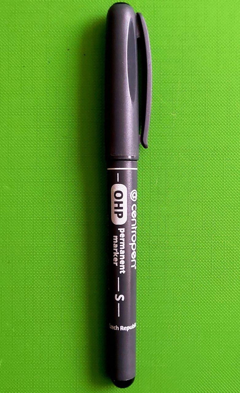 Канц Маркер Перманентний Чорний Centropen 2634 OHP 0,3 мм (10)