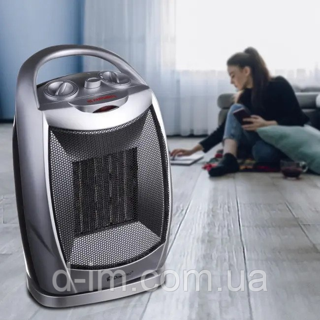 Тепловентилятор JL NIVA 1500W з керамічним нагрівальним елементом