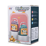 Сейф скарбничка дитяча Dinosaur Piggy Bank з відбитком пальця і розпізнаванням обличчя дитяча сейф скарбничка, фото 6