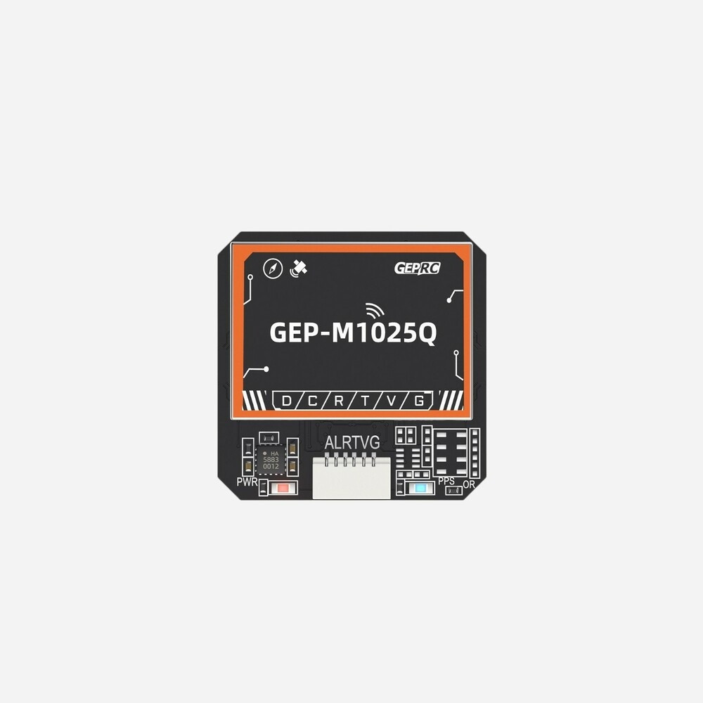 GPS модуль для дрона GEPRC GEP-M1025Q GNSS, 29X29X8.5mm, компас QMC5883L