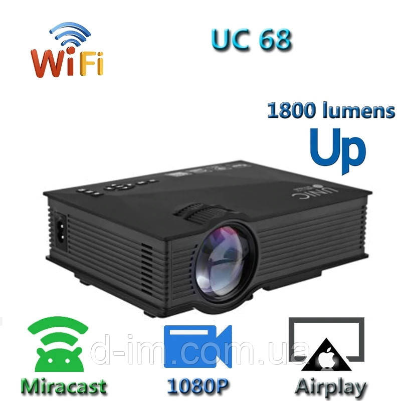 Проєктор UC68 WIFI