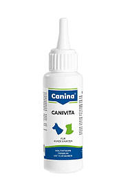 Вітамінний комплекс Canina Canivita для собак універсальний зі швидким ефектом тонік 100 мл