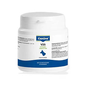 Вітамінний комплекс Canina V25 Vitamintabletten для собак 100 г 30 табл.