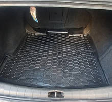 Килимок в багажник OPEL Vectra C седан (AVTO-GUMM) пластік+гума