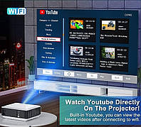 Проєктор LED TOPTRO TR82 Wi-Fi 5.0 Bluetooth Full HD 1080P.