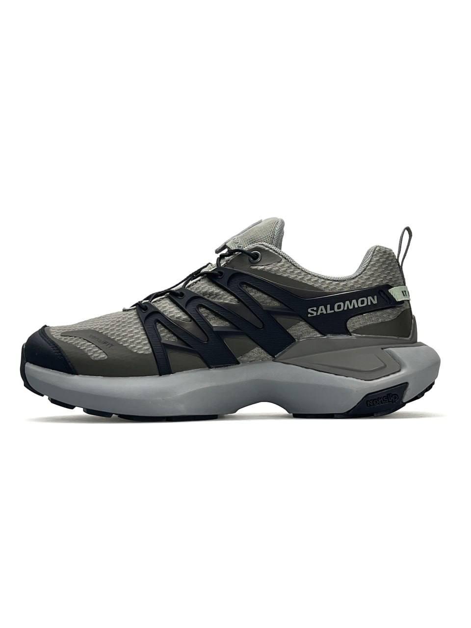 Чоловічі кросівки Salomon XT Pu_Re Advanced Khaki Black, кеди чоловічі текстиль нейлон хакі 41