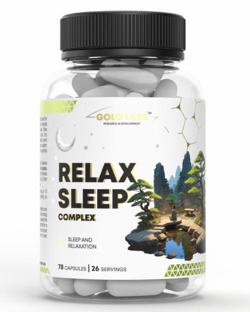 Харчова добавка GOLD LABS RELAX SLEEP Complex 78 капсул