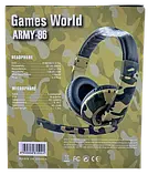 Універсальні накладні Bluetooth навушники ARMY96 A Хакі (MER-15579_481), фото 4