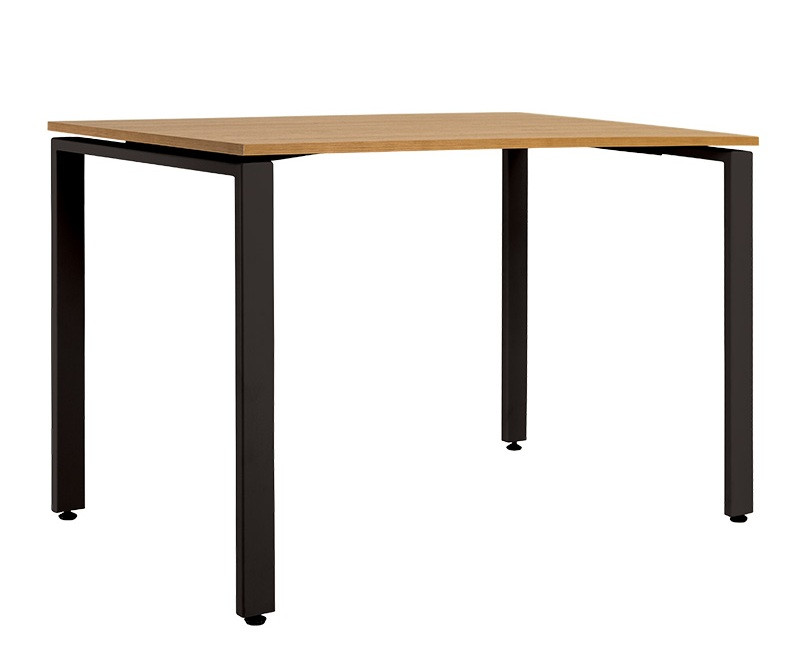 Стіл обідній Bern black дсп h25 бук 1200*680 мм (Новий Стиль ТМ)