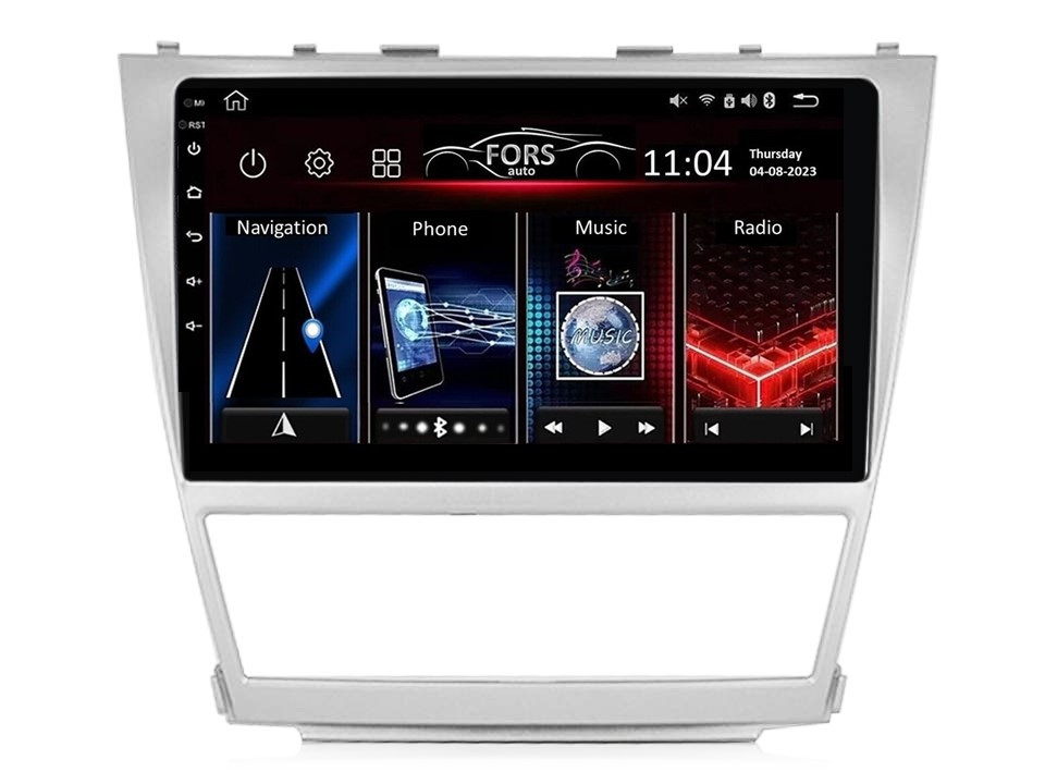 Штатна магнітола FORS.auto FS 1 LITE для Toyota Camry (1+32Gb, 10") 2008-2011, фото 1