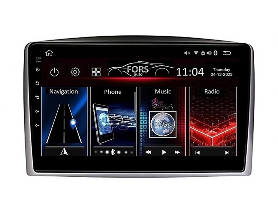 Штатна магнітола FORS.auto FS 1 LITE для Mercedes-Benz Vito (1+32Gb, 10") 2014-2018, фото 1