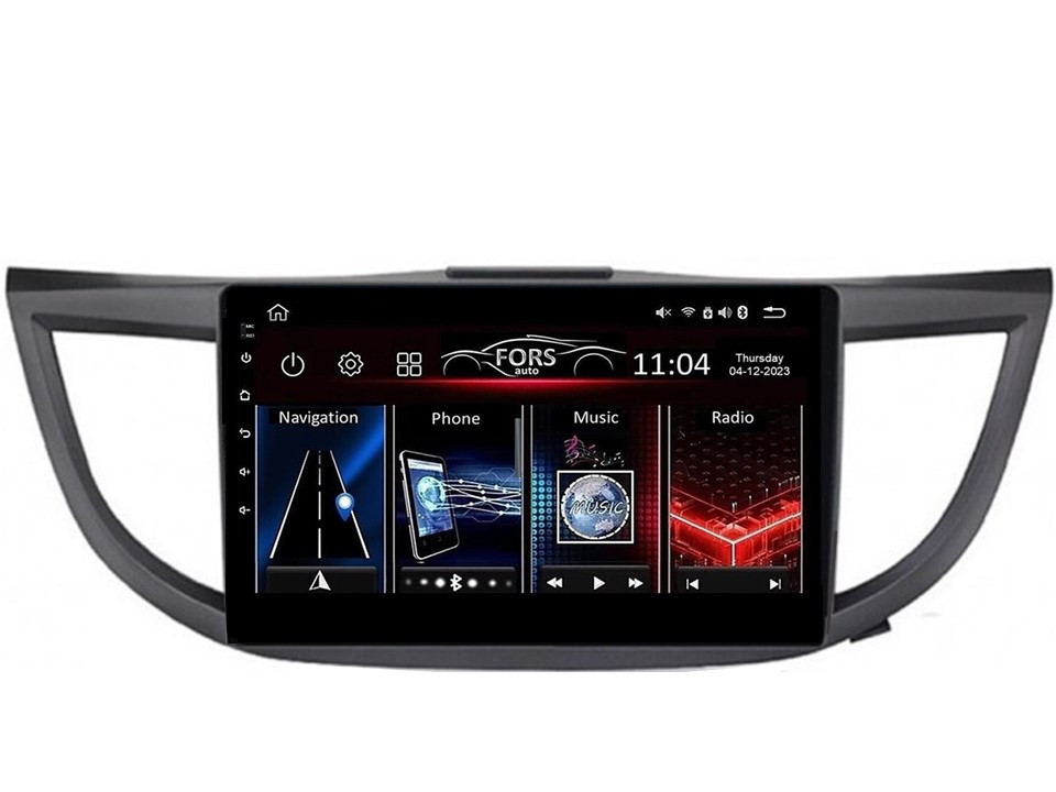 Штатна магнітола FORS.auto FS 1 LITE для Honda CRV (1+32Gb, 10") 2012-2018