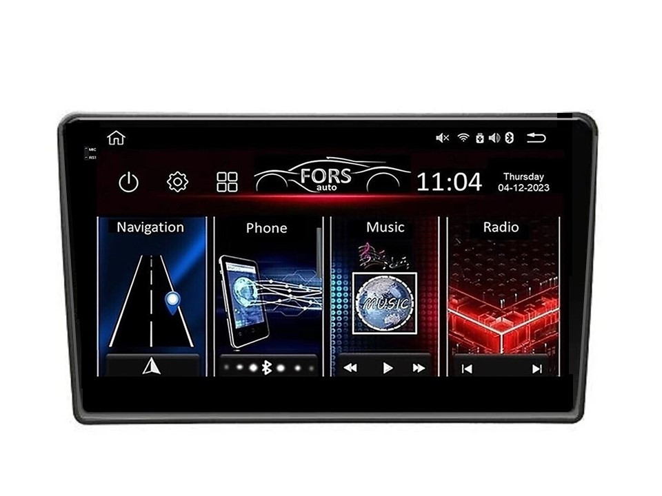 Штатна магнітола FORS.auto FS 6 MAX для Kia Sorento (6+128Gb, 9") 2002-2006, фото 1