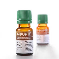 V-Форте, V-Pharma 40 мл, Захищає печінку, допомагаючи справлятися з екземою й дерматитом.