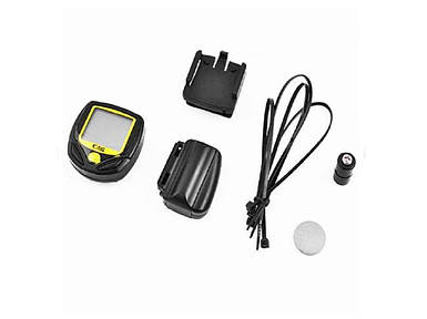 Велокомпютер бездротовий, дисплей 30х25мм с бат.CR2032/23A VL97809 ТМ STENSON FG