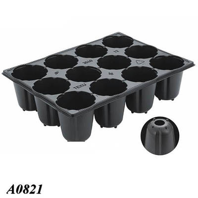 Касета для розсади 38.5х28см на 12 комірок XD12A (5шт)