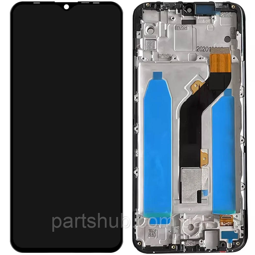 Дисплей (екран) Infinix Hot 30i з тачскріном (оригінал Китай з рамкою), фото 1