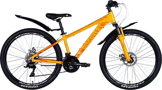 Велосипед алюміній 26 Discovery BASTION AM DD frame-18 світло-помаранчевий 2024